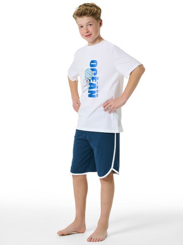 Pigiama di SCHIESSER in blu: frontale