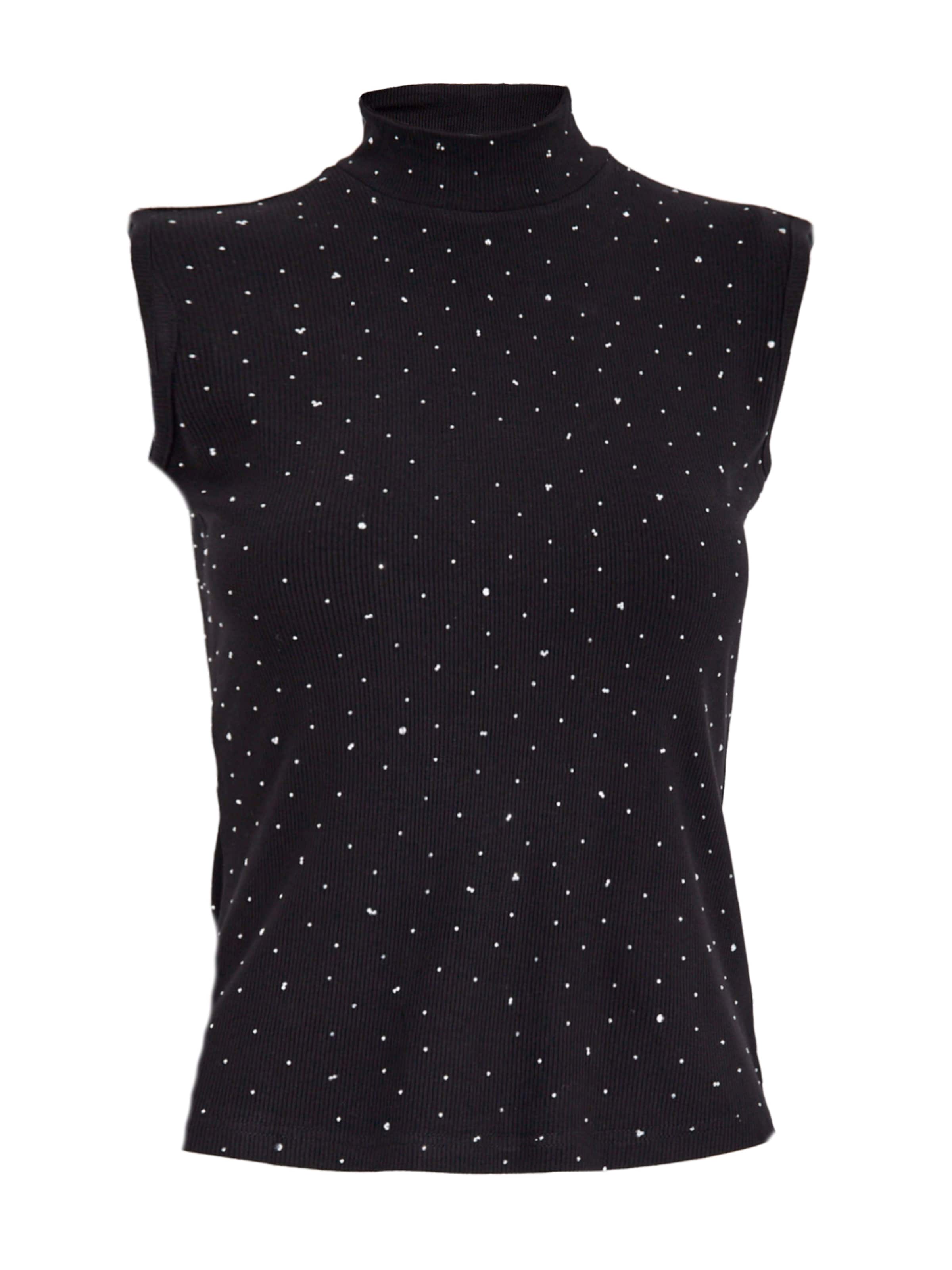 DESIRES - Top 'Liv' en negro: frente