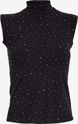 DESIRES Toppi 'Liv' värissä musta: etupuoli