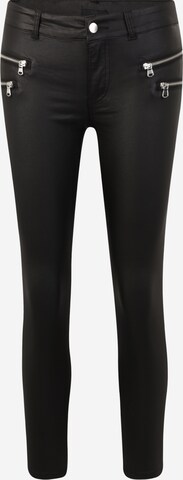 Vero Moda Petite Slimfit Kalhoty 'SEVEN' – černá: přední strana