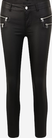 Vero Moda Petite Slim fit Pants 'SEVEN' in Black: front