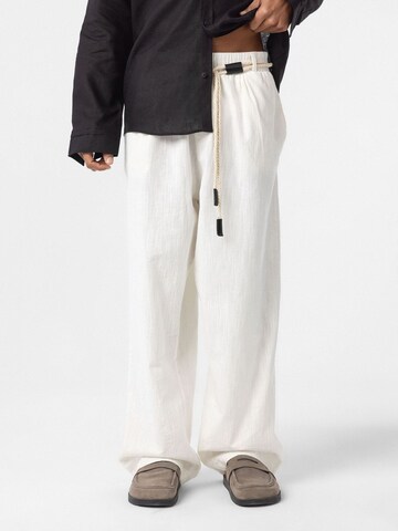 Dandalo Baggy Trousers in Beige: front