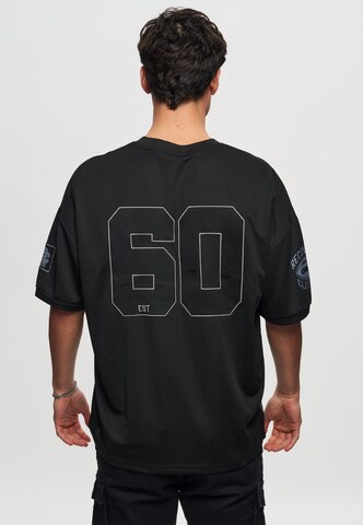 Recovered Shirt 'NFL Chiefs KC 60 Oversized' in Zwart