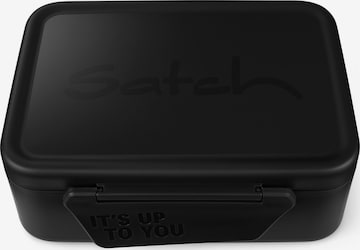 Set di stoviglie di Satch in nero: frontale