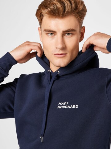 MADS NORGAARD COPENHAGEN Sweatshirt 'New Standard' in Blauw