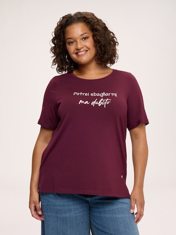 Fiorella Rubino Shirt in Rood