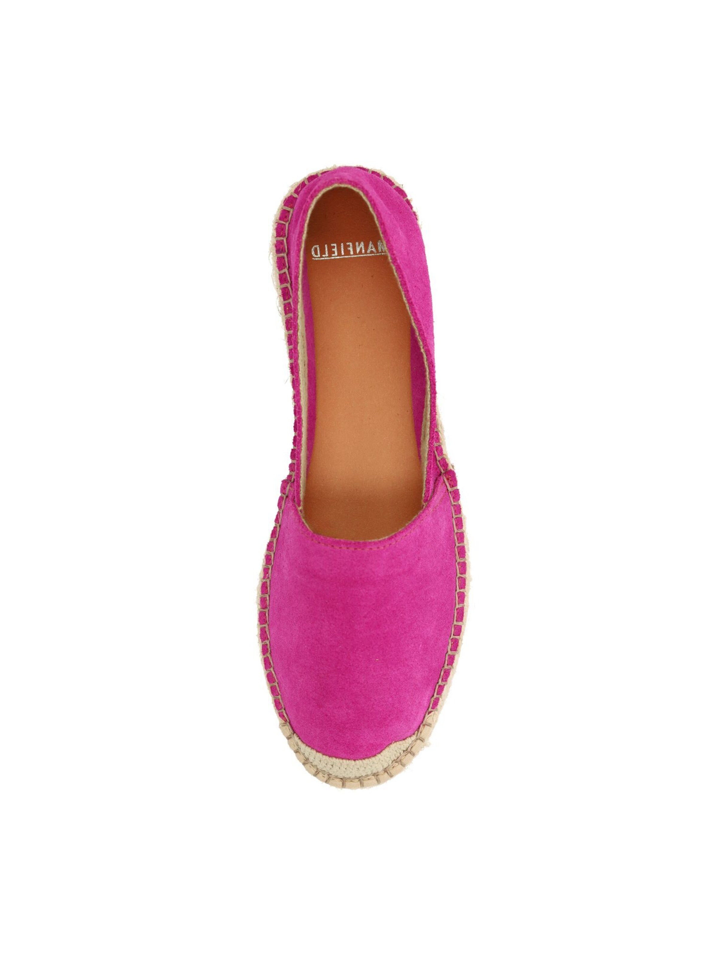MANFIELD Espadrilles in Pink