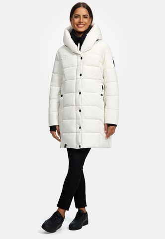 Manteau fonctionnel 'Knutschilein' NAVAHOO en blanc