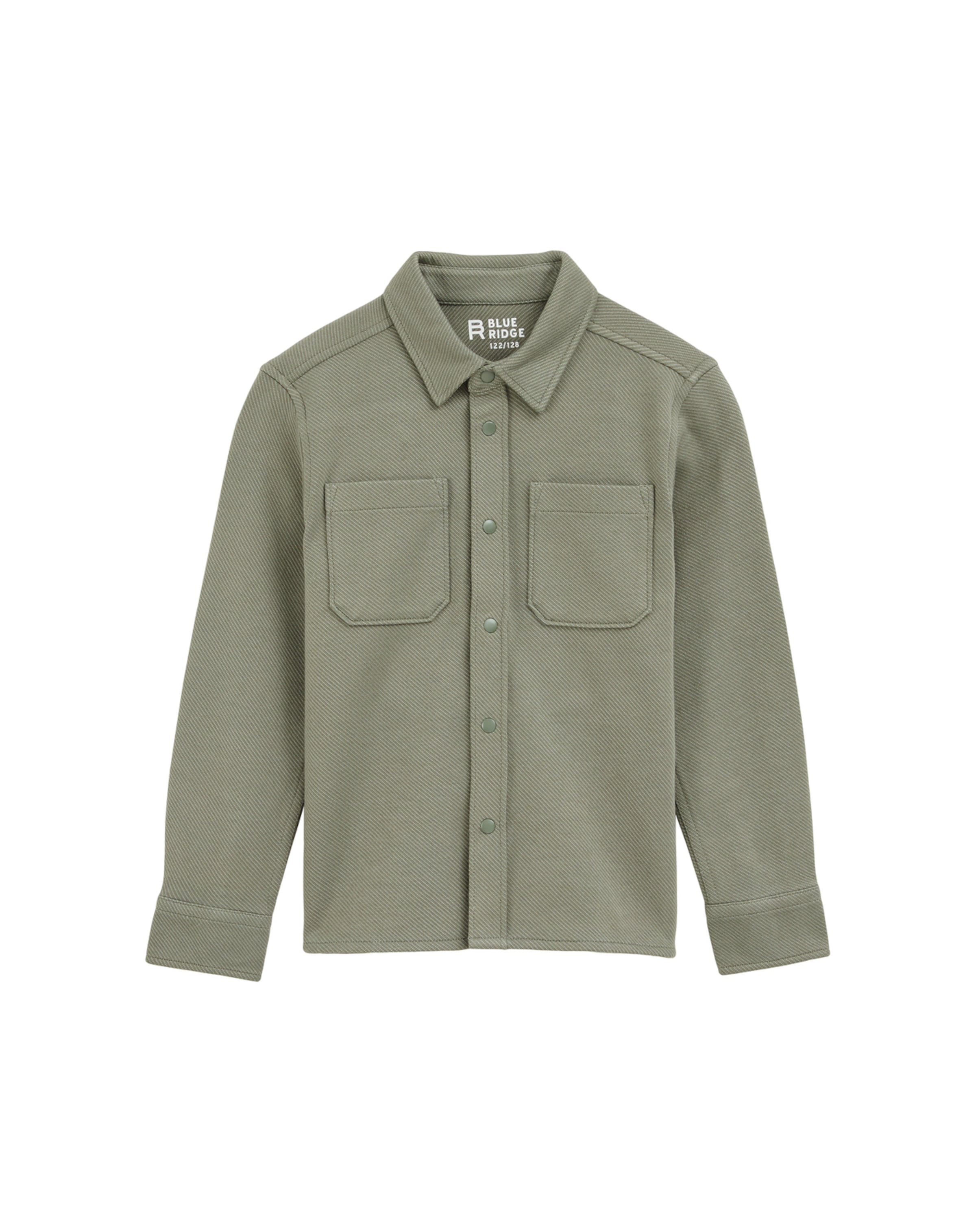Regular fit Camicia di WE Fashion in verde: frontale