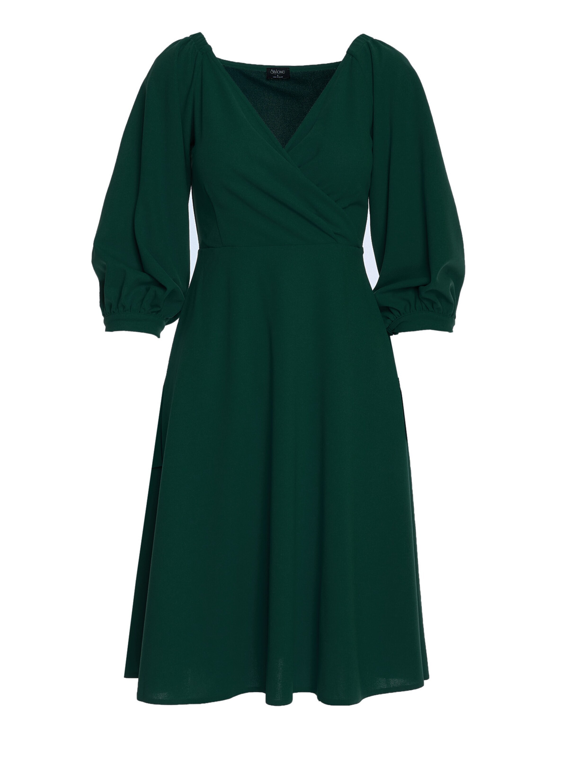 Rochie de la Stylove pe verde: față