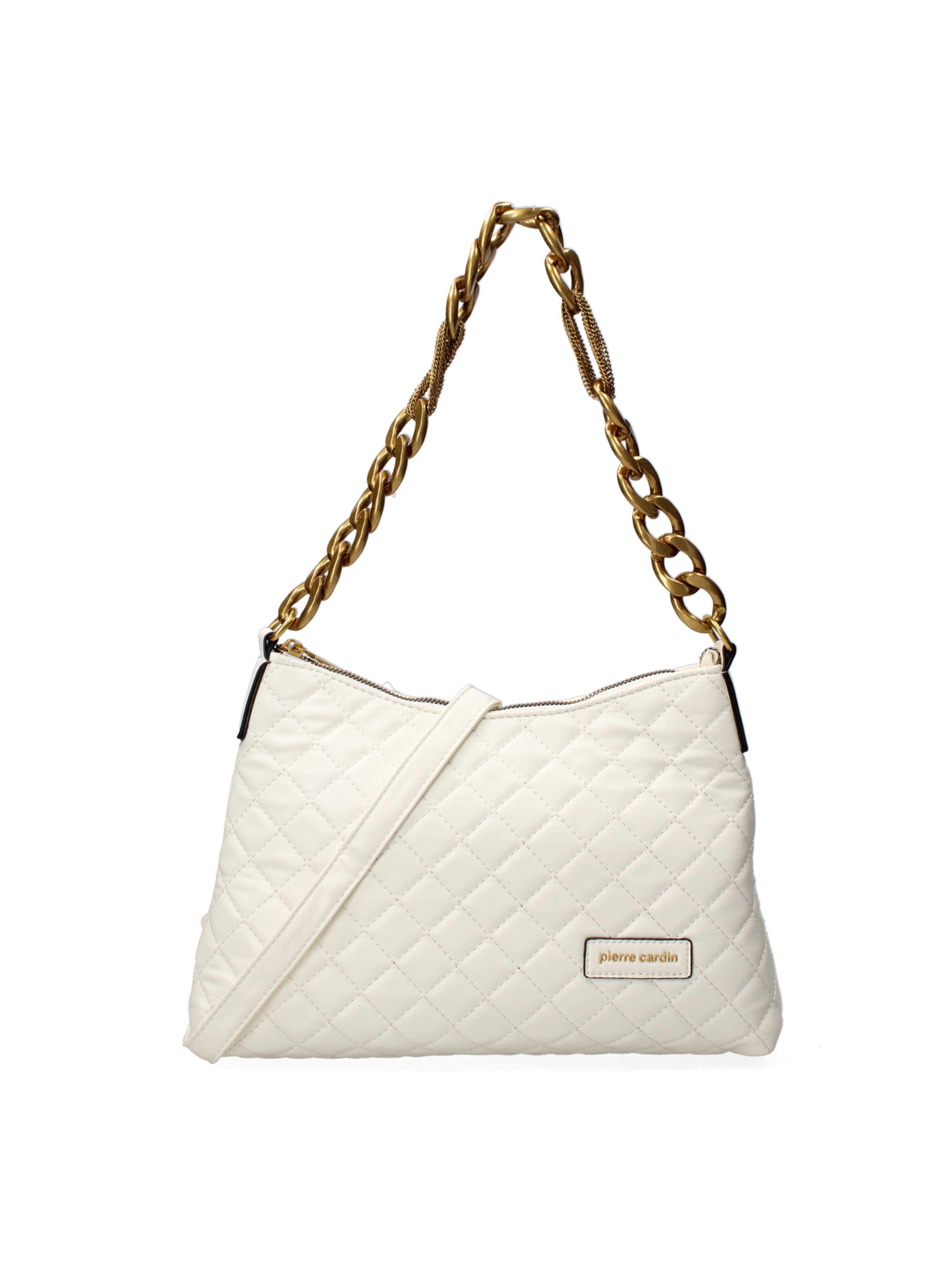 PIERRE CARDIN Shoulder bag in White: front