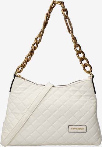 PIERRE CARDIN Schultertasche in Weiß: Vorderseite