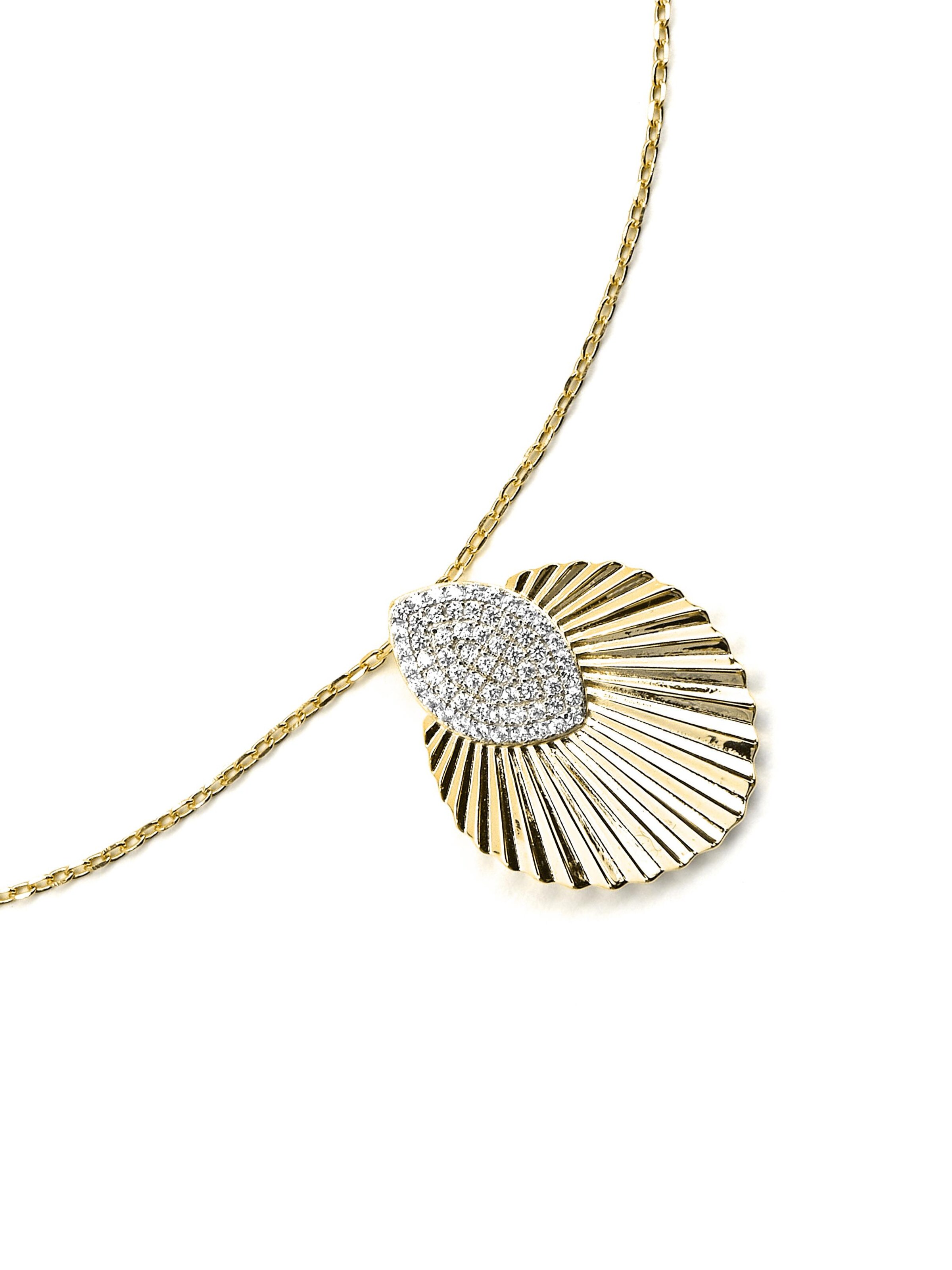 Luxenter Kæde 'Drakfar' i guld