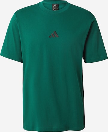 ADIDAS SPORTSWEAR Функциональная футболка '3S SJ' в Зеленый: спереди