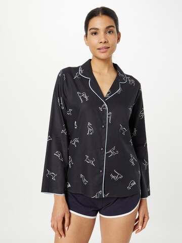 Chemise de nuit 'Beth' Cyberjammies en noir : devant