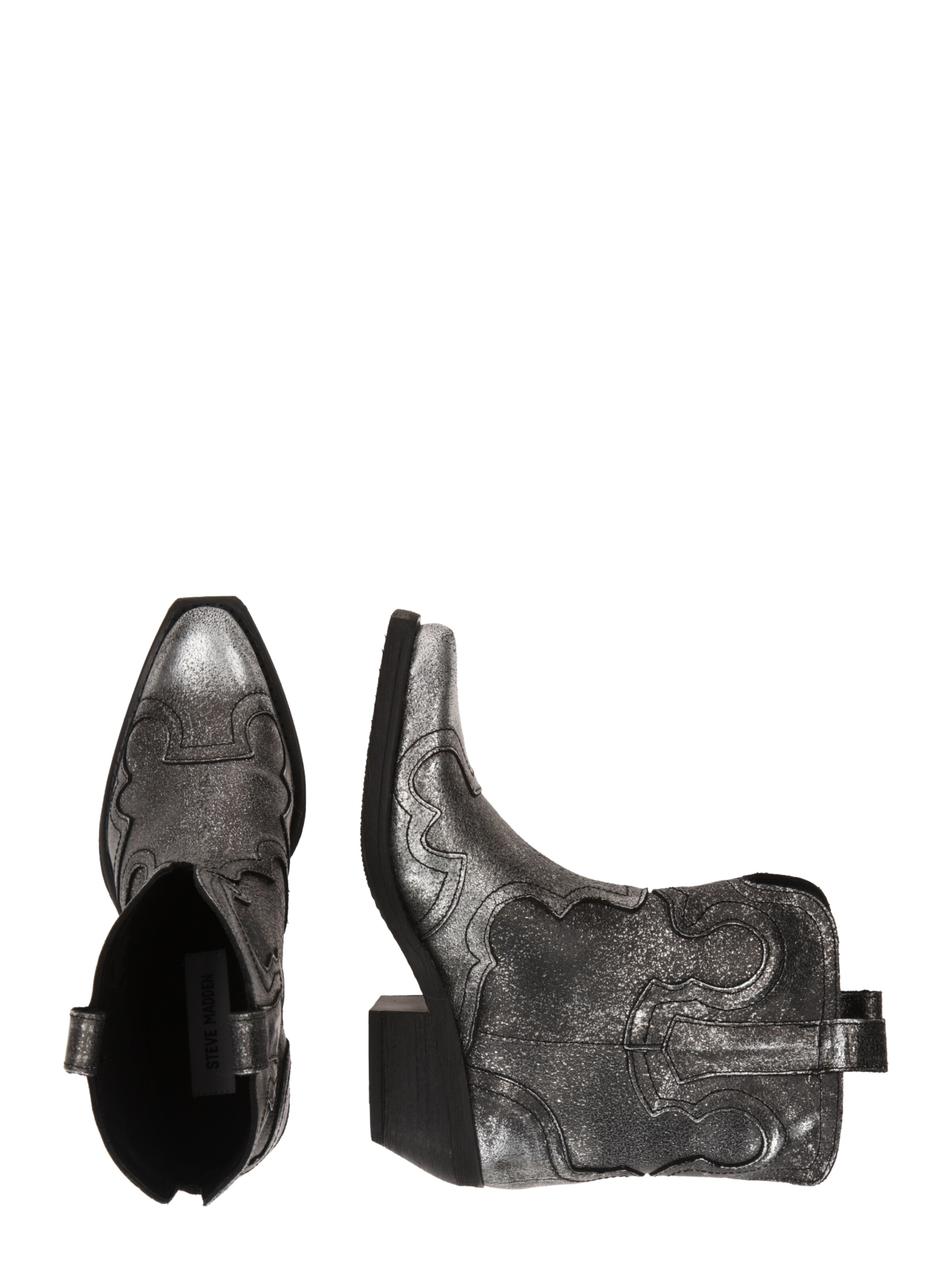 STEVE MADDEN Stiefel 'Waynoa' in Silber