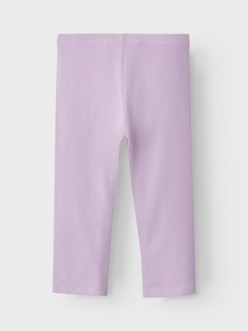 NAME IT Slim fit Leggings 'VIVIAN' in Purple