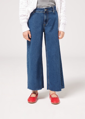 CALZEDONIA Wide Leg Jeans in Blau