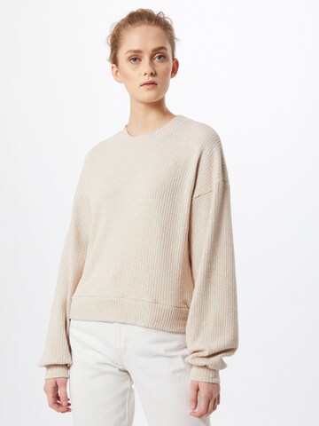 VILA - Jersey 'Bamina' en beige: frente