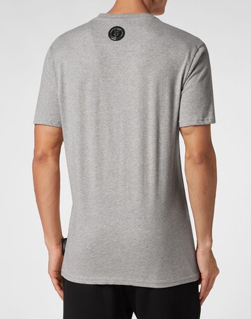 Maglietta 'Silver Brush' di Plein Sport in grigio