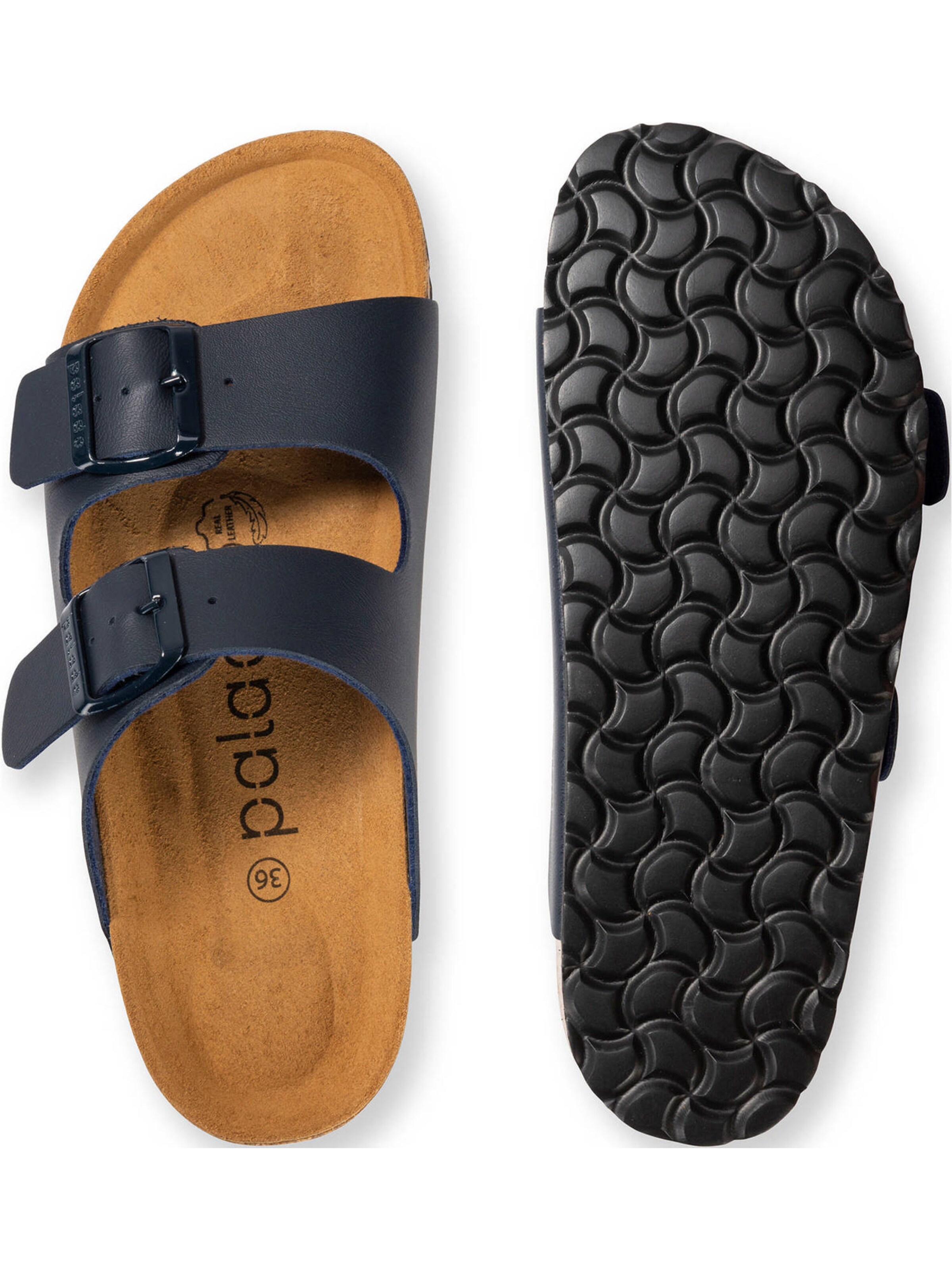 Palado Pantoletter 'Korfu' i blå