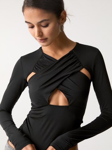 T-shirt Pull&Bear en noir