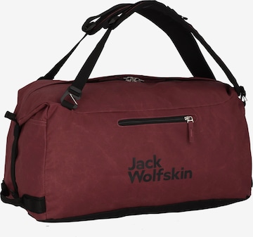 JACK WOLFSKIN Travel Bag 'Traveltopia' in Red