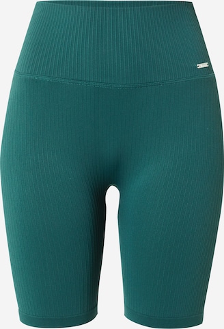 aim'n Skinny Workout Pants in Green: front