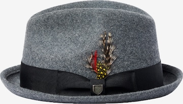 Brixton Hat 'GAIN' in Grey: front