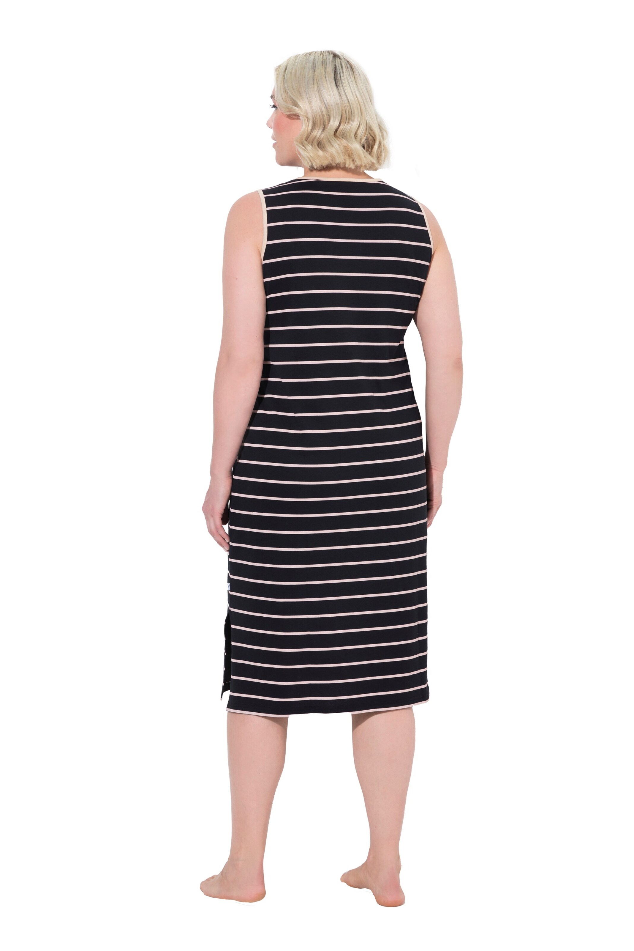 Ulla Popken Nachthemd in Zwart