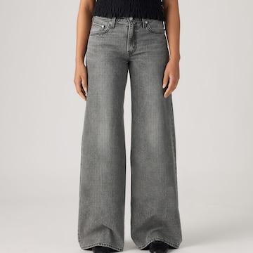 LEVI'S ® Wide leg Jeans 'Middy' in Grey: front