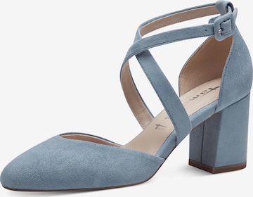 TAMARIS Pumps in Blauw: voorkant