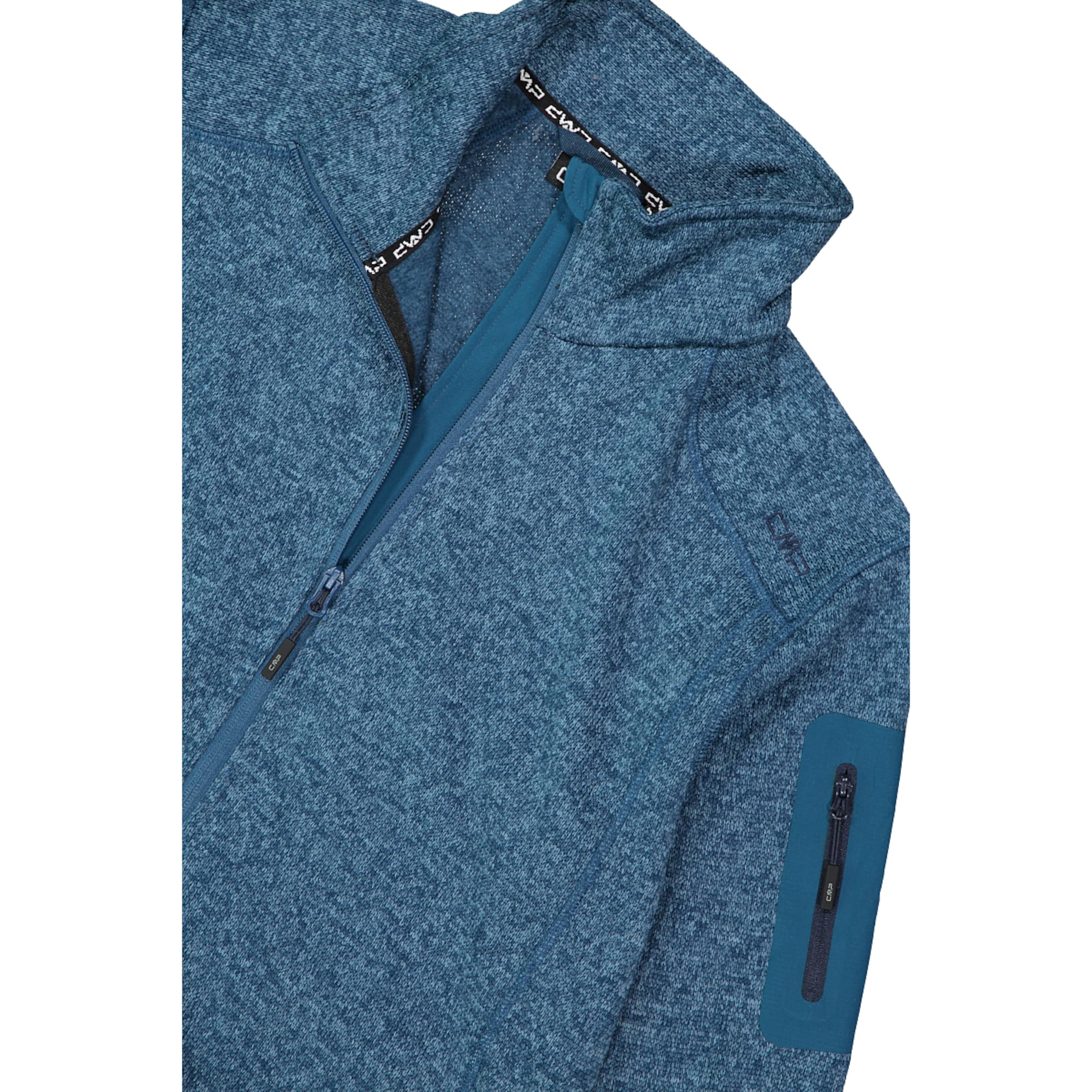 CMP Regular Fit Funktionsfleecejacke in Blau