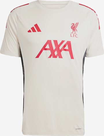 ADIDAS PERFORMANCE Jersey 'FC Liverpool Tiro 25 Competition' in White: front