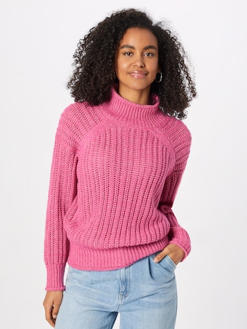 Esqualo Sweater in Pink: front