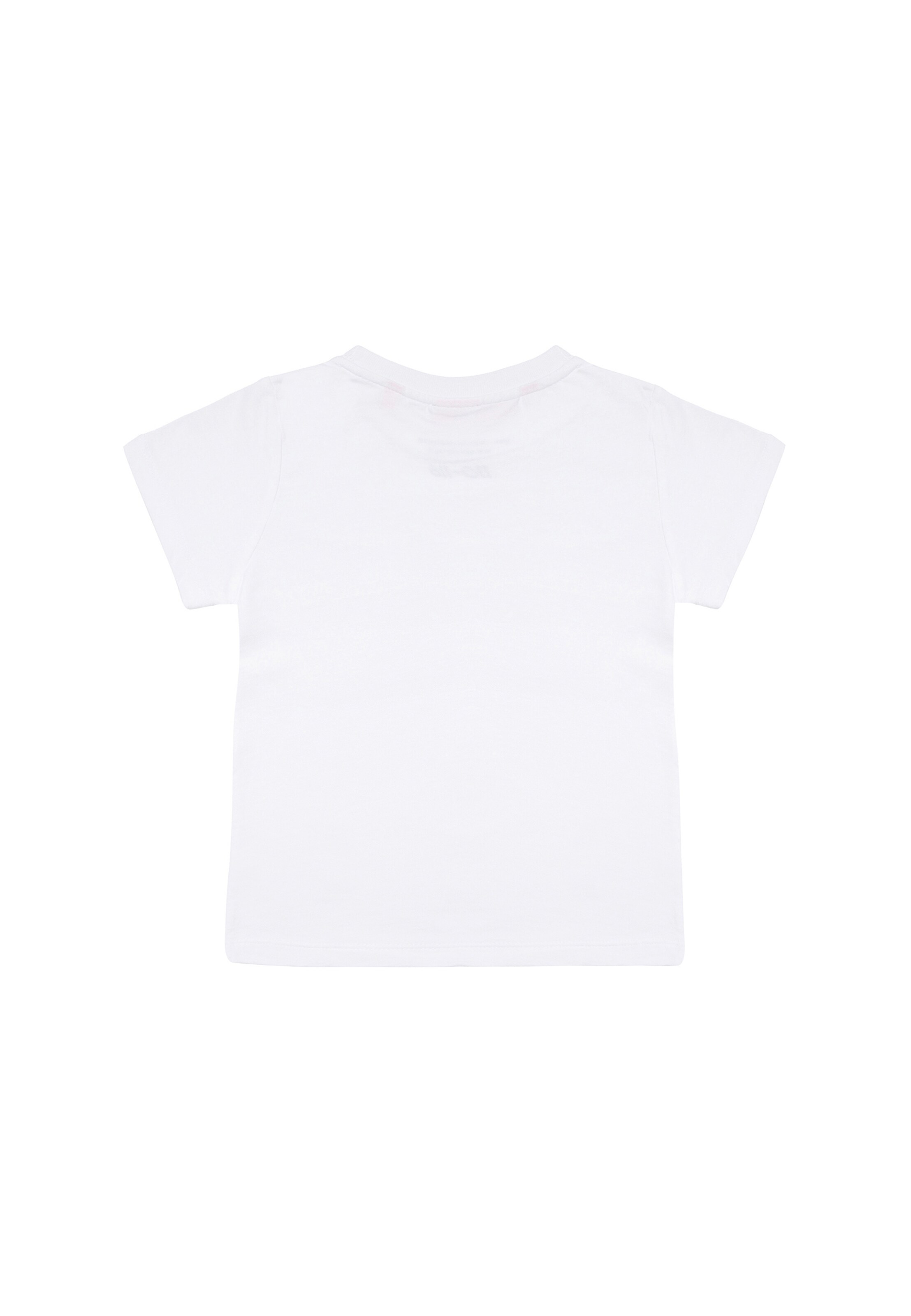 T-Shirt smiler. en blanc