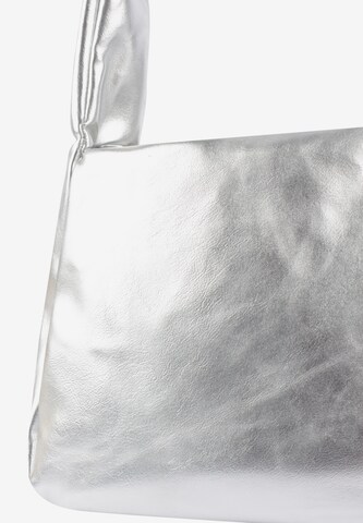 myMo at night Handbag in Silver