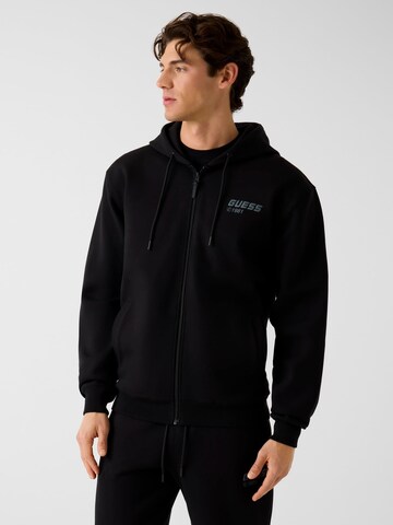 GUESS Sweatshirt in Schwarz: Vorderseite