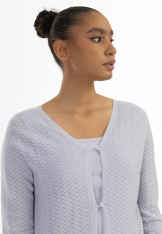 MYMO Knit cardigan in Purple