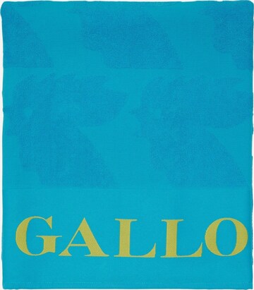 Telo da mare di Gallo in blu: frontale