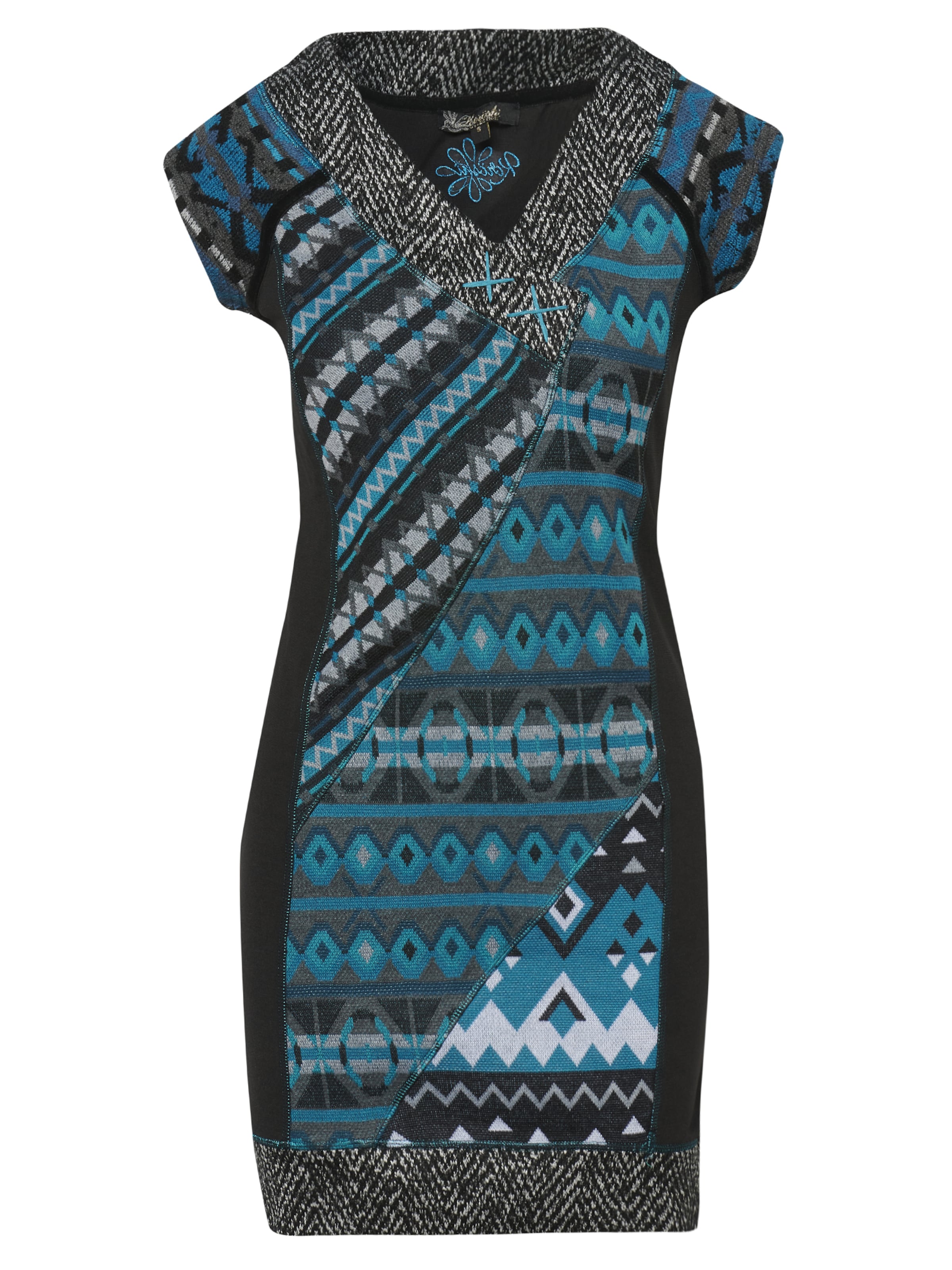 Robe KOROSHI en bleu : devant