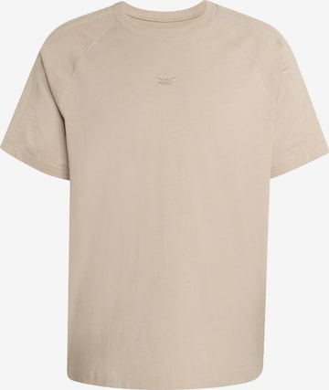 T-Shirt 'Premium Essentials' ADIDAS ORIGINALS en beige : devant