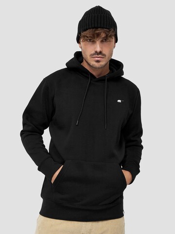 Mikon Sweatshirt 'Messer' in Black: front