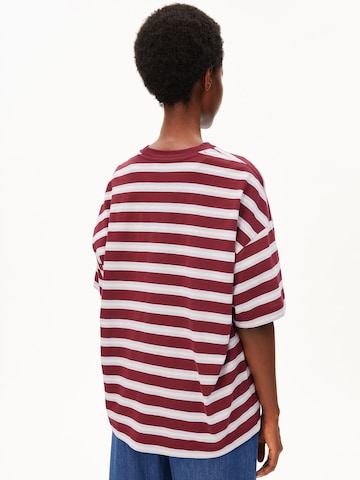 ARMEDANGELS Shirt 'ICONIC' in Rood