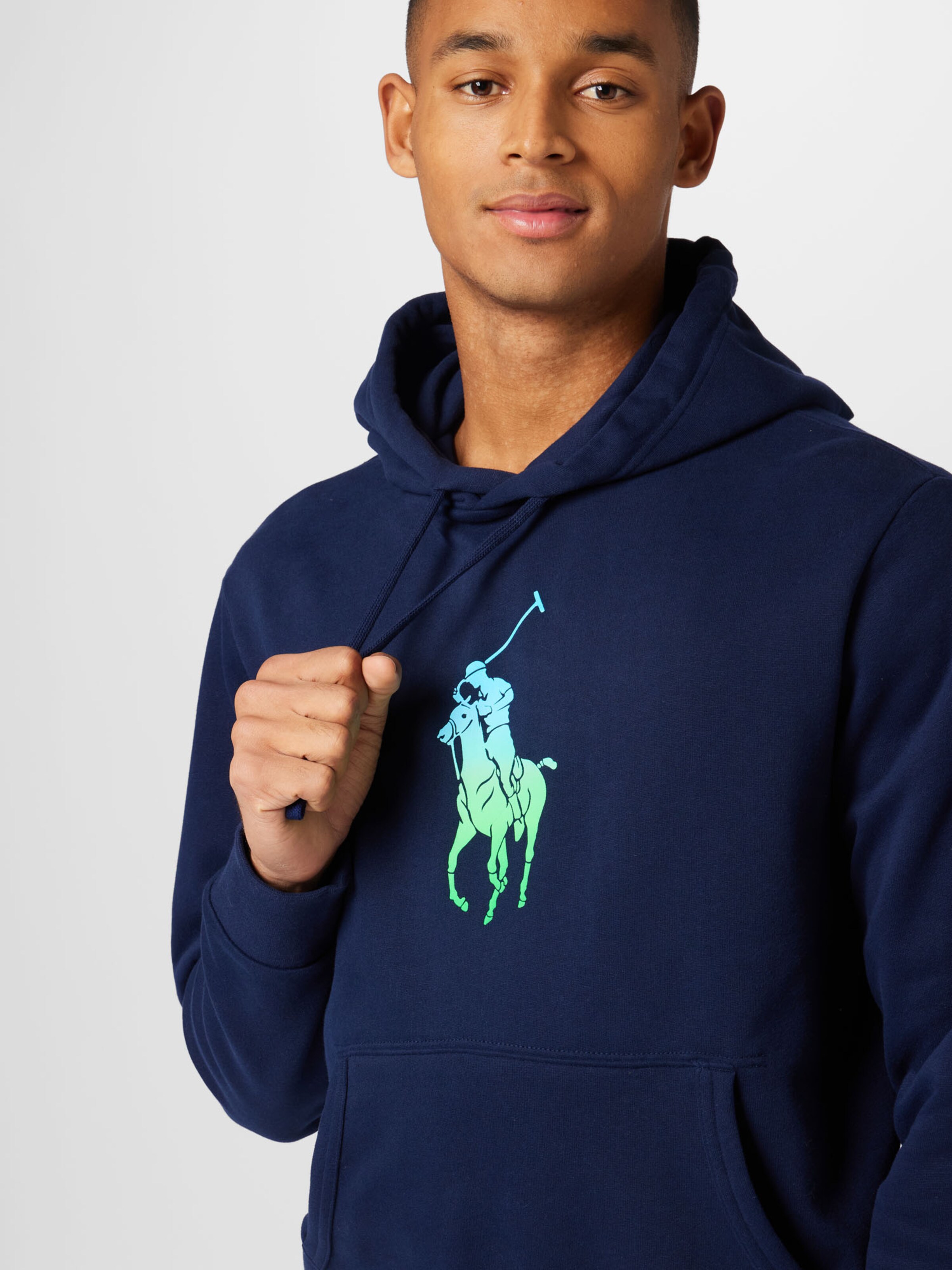 Polo Ralph Lauren Sweatshirt in Neon Blue, Dark Blue | ABOUT YOU