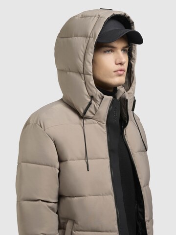 khujo Jacke 'Loga2' in Grau