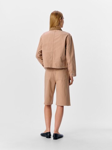 OBJECT Overgangsjakke 'OBJAvery' i beige