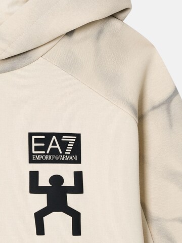 Sweat EA7 Emporio Armani en beige