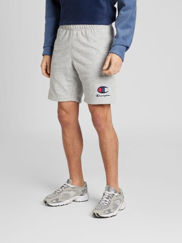 Regular Pantalon 'Legacy' Champion Authentic Athletic Apparel en gris : devant