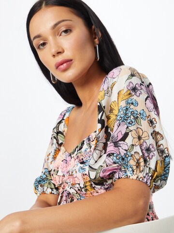 River Island Bluse i blandingsfarvet